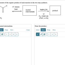 Step synthesis organic draw two below ch